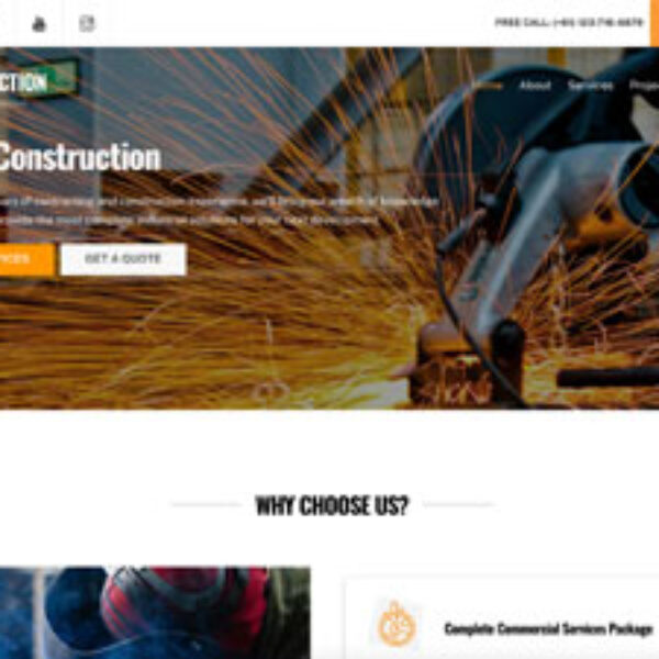 BuildFlow Construction Website