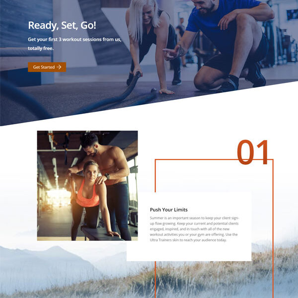 FitLead Personal Trainer Website